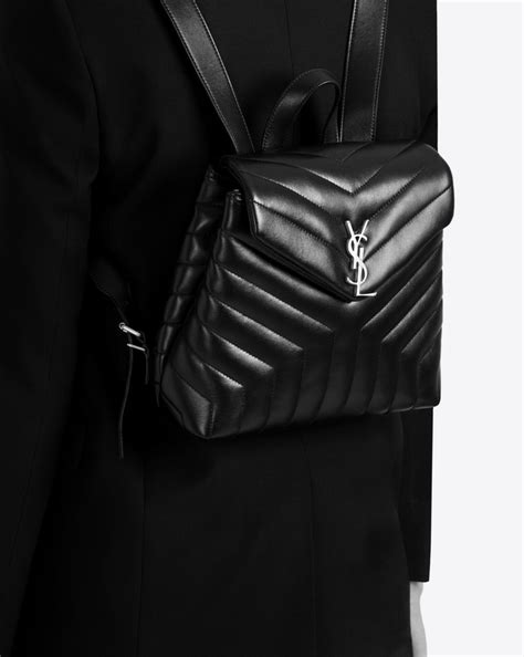 ysl loulou gray|ysl loulou backpack small.